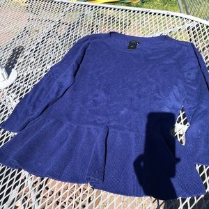 Blue sweater
